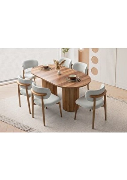 Bohem Düğün Paketi Modern Tasarım MDF Malzeme 140x150 cm Beyaz Renk