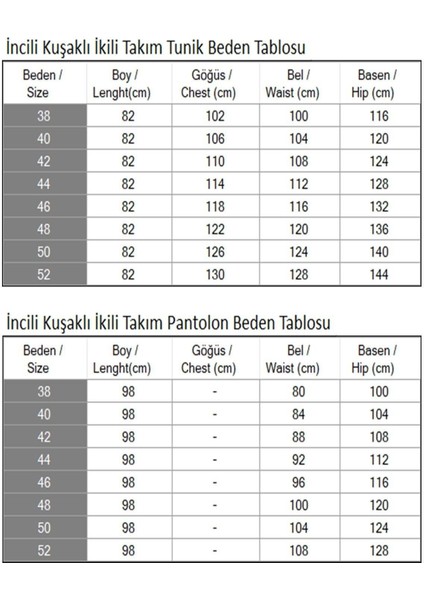 Incili Kuşaklı Ikili Takım Gri 19265 indirimleri