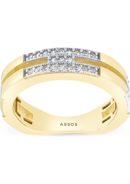 Tasarım Altın Yüzük - 14K