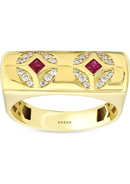 Altın Tasarım Yüzük - 14K