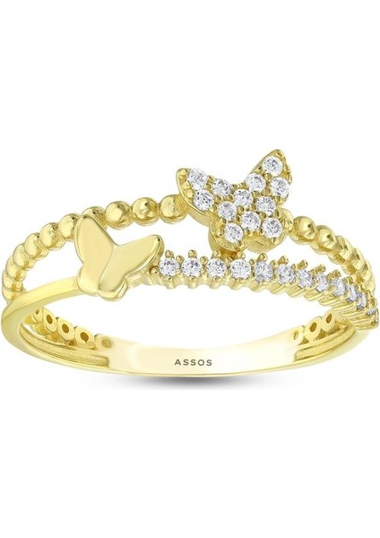 Tasarım Altın Yüzük - 14K