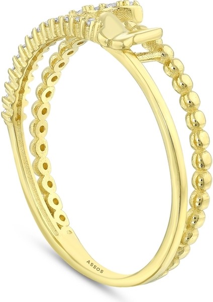 Tasarım Altın Yüzük - 14K