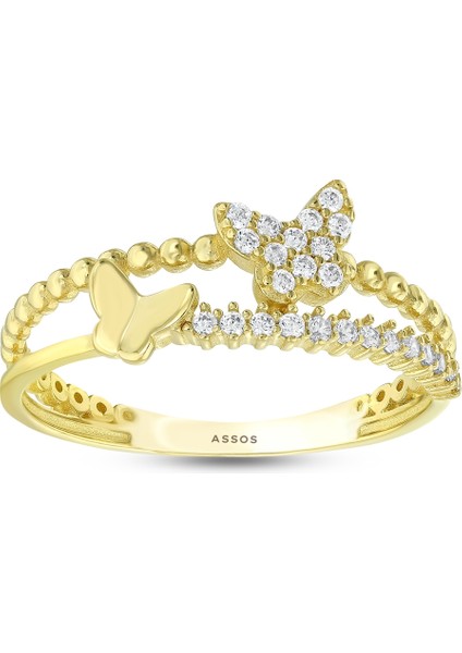 Tasarım Altın Yüzük - 14K