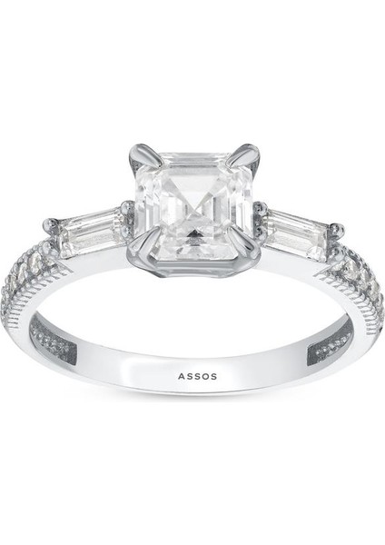 Altın Baget Yüzük - 14K