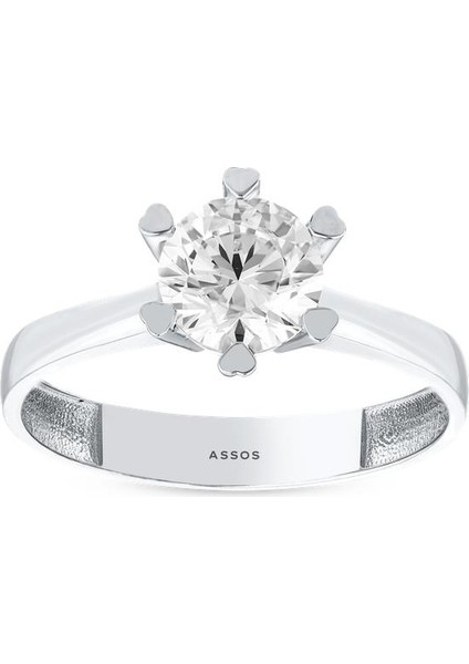 Altın Tektaş Yüzük - 14K