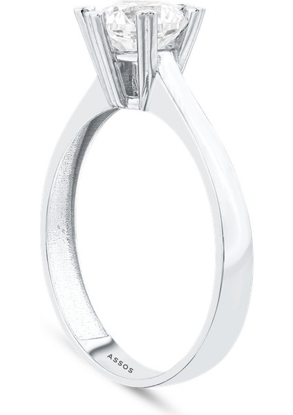 Altın Tektaş Yüzük - 14K