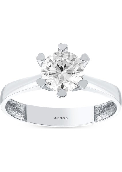 Altın Tektaş Yüzük - 14K