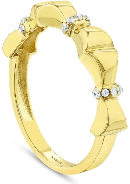 Tasarım Altın Yüzük - 14K