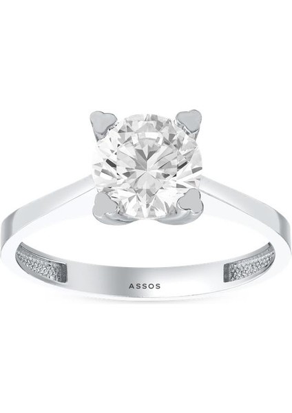 Altın Tektaş Yüzük - 14K