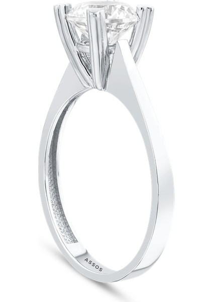 Altın Tektaş Yüzük - 14K