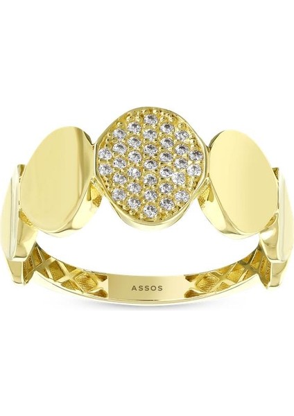 Altın Tasarım Yüzük - 14K