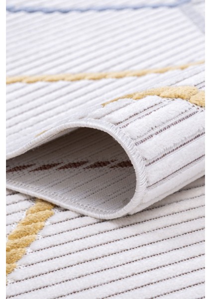 Nevada Koleksiyonu mt Modern Ince Kesme Oturma Odası ve Salon Halısı 8180A-R modelleri