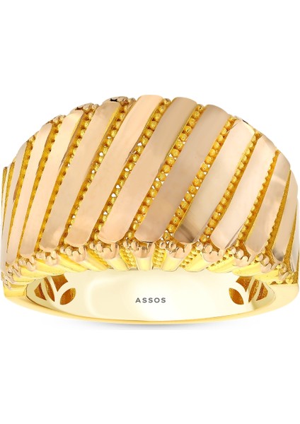 Tasarım Altın Yüzük - 14K