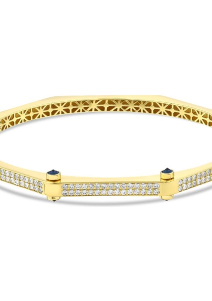 Tasarım Altın Kelepçe - 14K