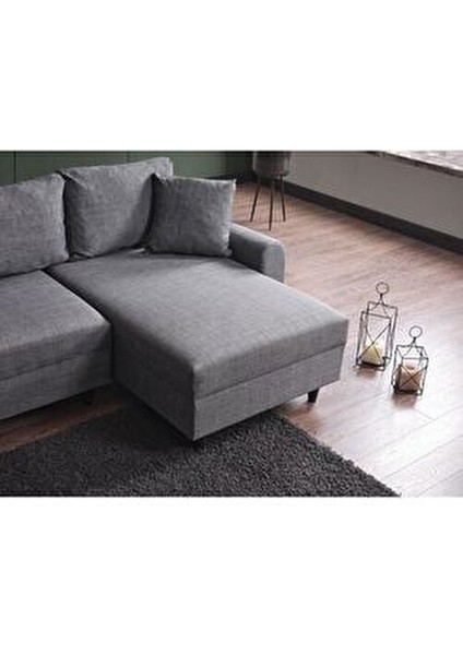 Eviana Corner Flavia Puf Şık Tasarım ve Konforlu Kullanım İçin Eşsiz Seçim