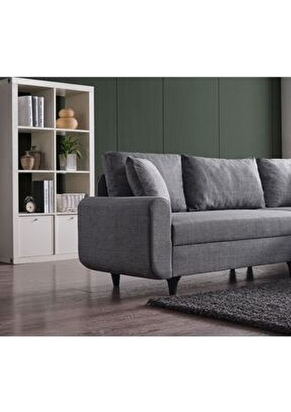 Eviana Corner Flavia Puf Şık Tasarım ve Konforlu Kullanım İçin Eşsiz Seçim