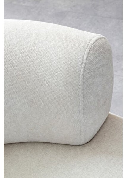 Roma Üçlü Koltuk Modern Tasarım Polyester Kumaş 220 cm Genişlikte