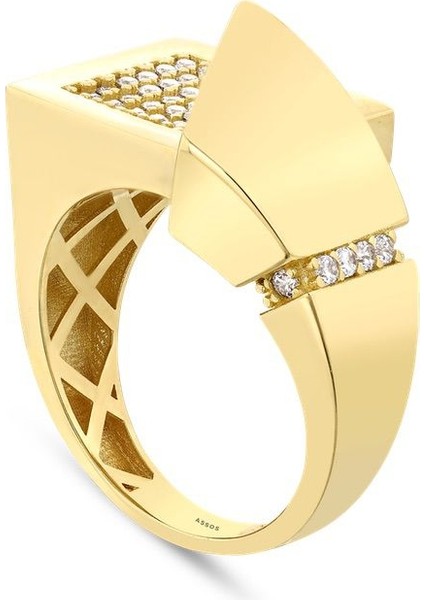 Tasarım Altın Yüzük - 14K