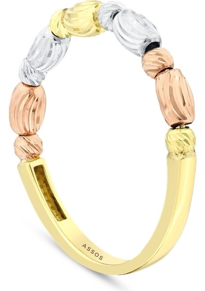 Altın Tasarım Yüzük - 14K