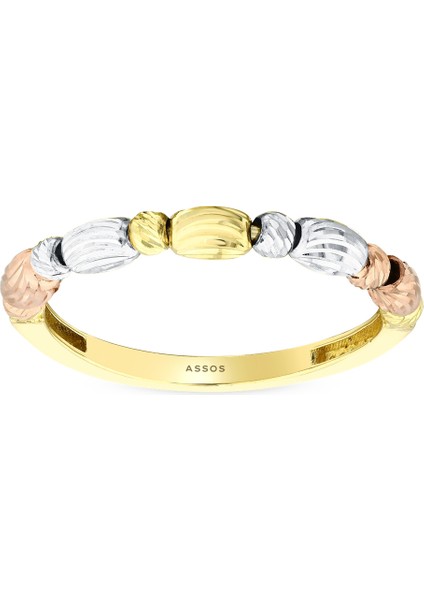 Altın Tasarım Yüzük - 14K