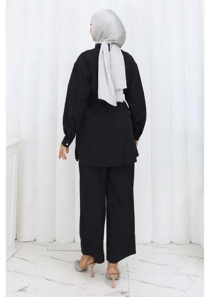 Incili Kuşaklı Ikili Takım Siyah 19265 fırsatları