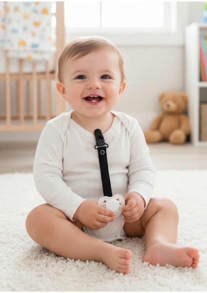 Pamuk Müslin Bebek Emzik Askısı Plastik Klips Kolay Açılır Emzik Tutacağı /emzik Zinciri fiyatları