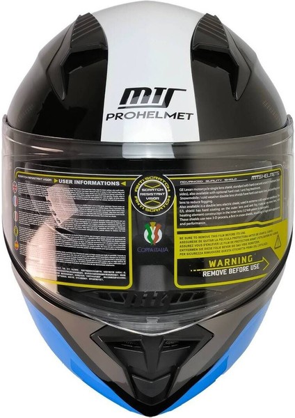 Motosiklet Çene Açılır Kask Güneş Vizörlü Ece 22.06 Sertifikalı New Motor Kaskı V2 WX91