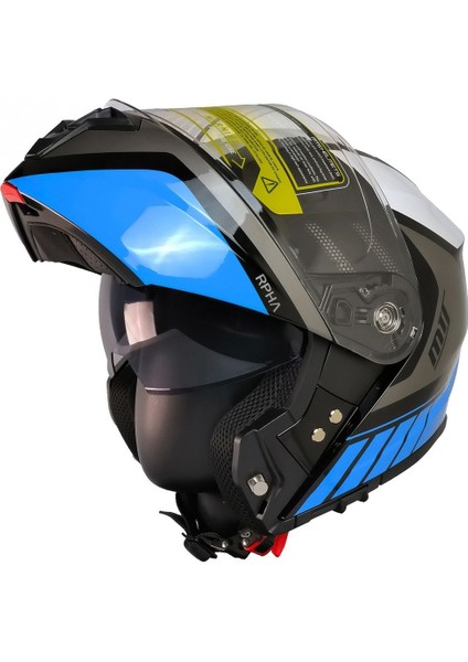 Motosiklet Çene Açılır Kask Güneş Vizörlü Ece 22.06 Sertifikalı New Motor Kaskı V2 WX91 fiyatları