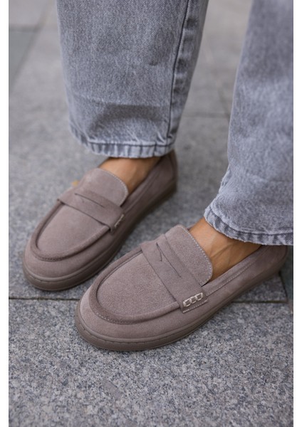 Craft Kadın Vizon Gercek Suet Loafer Ayakkabi indirimleri