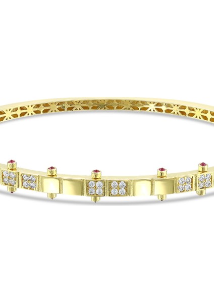 Tasarım Altın Kelepçe - 14K