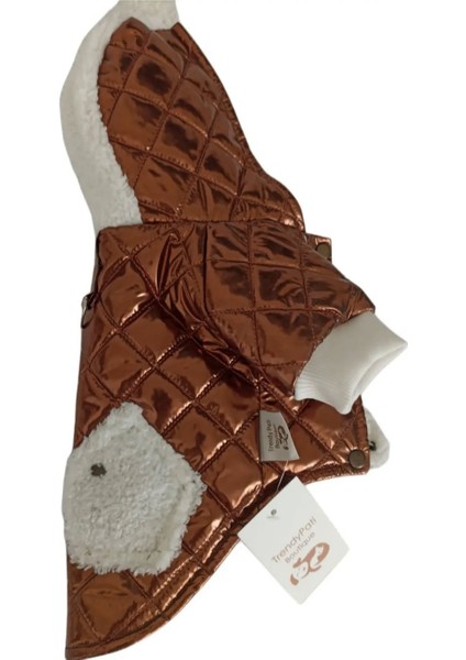 Köpek Montu – Peluş Astar, Su Geçirmez Kumaş , Kapşonlu