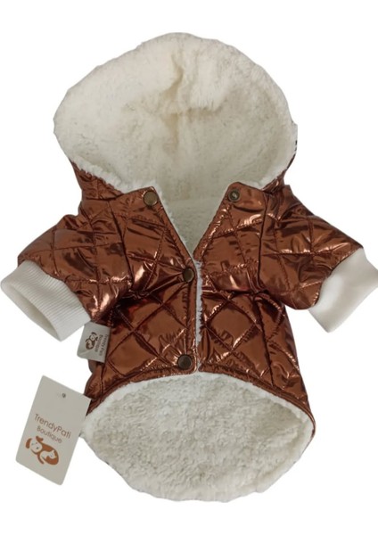 Köpek Montu – Peluş Astar, Su Geçirmez Kumaş , Kapşonlu fiyatları