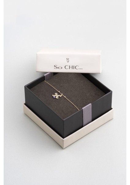 H Harfi 18 Ayar Sarı Altın Kaplama 19 cm Gümüş Nazar Bileklik indirimleri