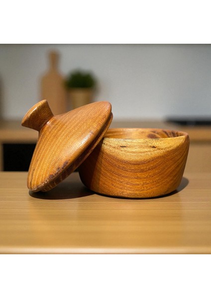 🍯✨ El Yapımı Dut Ağacından Ahşap Şekerlik modelleri