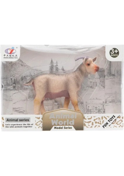 Buğz Kutulu Model Figür Hayvan Sakallı Keçi 7 cm fiyatları