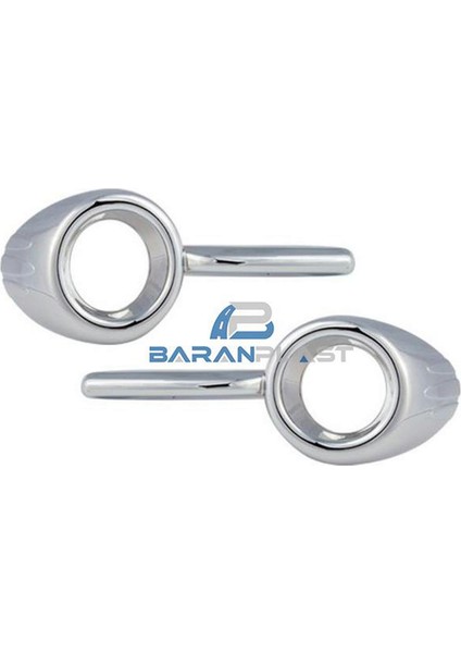 Mtxdpn Sis Fari Çerçevesi Krom Fiat Doblo 10