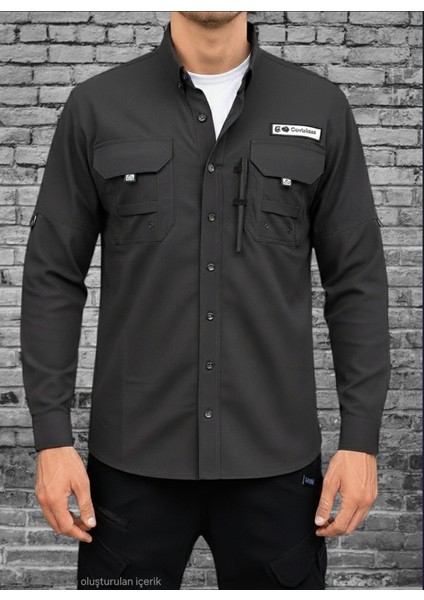Su Itici Özellikli Tactical & Taktik Taktikal Gömlek