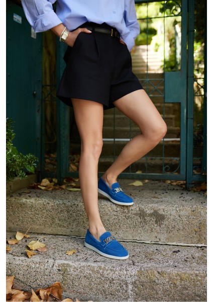 Tuami Kadın Bordo Gercek Suet Tokalı Loafer Ayakkabi fiyatları