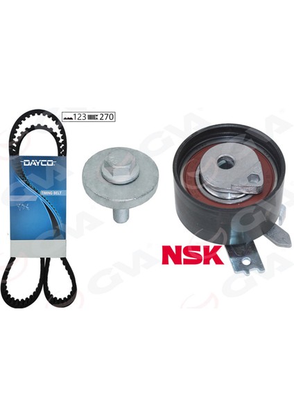 Mtxdpn Eksantrik Gergi Kiti 123X270 Clio Ii-Iv Kangoo 01 Megane Ii-Scenic Ii-Micra Iii 1.5dci K9K K015578XS