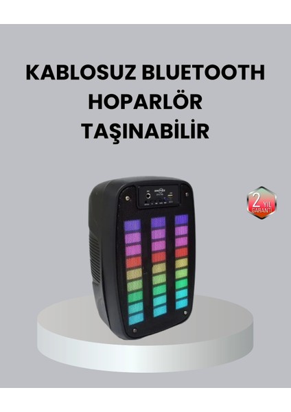 Buğz Kablosuz Bluetooth Müzik Cihazı – 2 Saat Batarya Süresi, Şık ve Taşınabilir