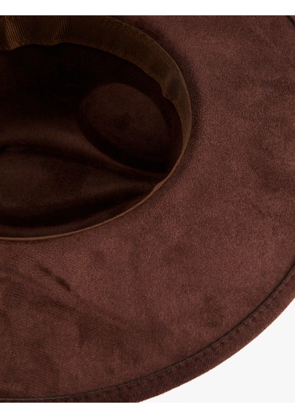 Bant Detaylı Fötr Şapka indirimleri