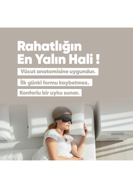 Büyük Boy Visco Yastık - Ortopedik Yastık - [süper Soft] Uzun Visco Yastık - Hava Alabilir Kumaş fiyatları