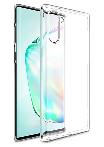 Ally Samsung Galaxy Note 10 Ultra Slim Fit Şeffaf Silikon KILIF-(1903)