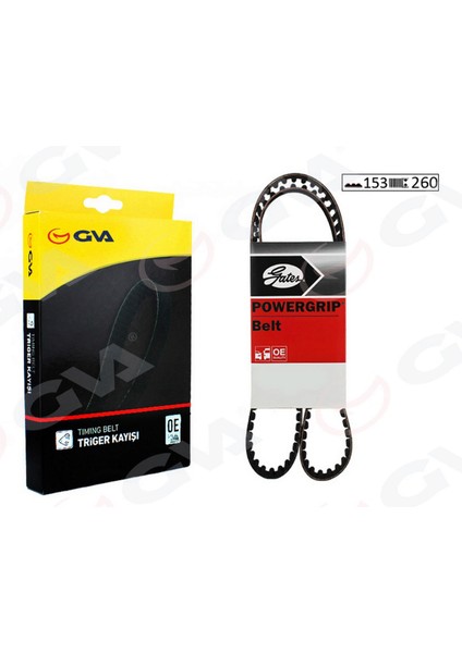 Mtxdpn Triger Kayişi 153X260 Ford Megane-Laguna 1.8 GD153H9.5P260II