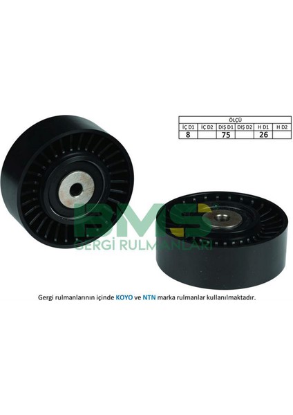 Mtxdpn Alternatör Gergi Rulmani A4 05-08 A6 05-11 A8 03-10 Q7 06-10 2.7tdi-3.0tdi Bsg-Casa