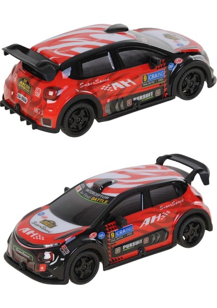 1:22 Ölçek Uzaktan Kumandalı 4x4 Drift Yapabilen Işıklı Sesli Yedek Tekerlikli Oyuncak C4 Araç indirimleri