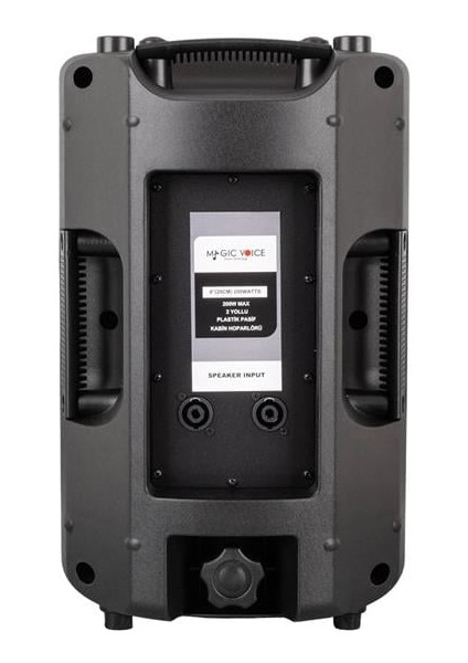 MV-3408 20 cm 200 Watt 8'' Plastik Kabin Pasif Hoparlör fiyatları