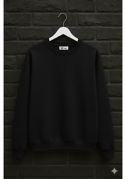 Bisiklet Yaka Sweatshirt