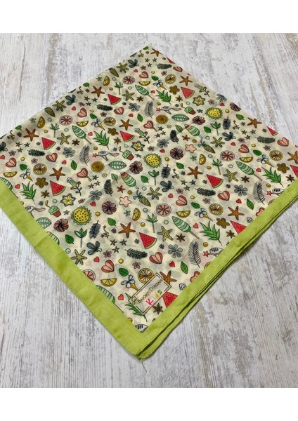 Çocuk Pamuk Eşarp modelleri