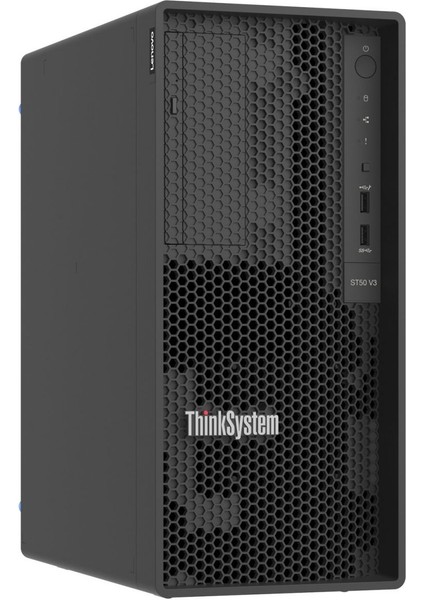 Thinksystem ST50 V3 7DF3A00YEA Xeon E-2434 (4c) 32GB Ecc Ram 2X960 SSD 4u Tower Raid 0,1 Freedos Server
